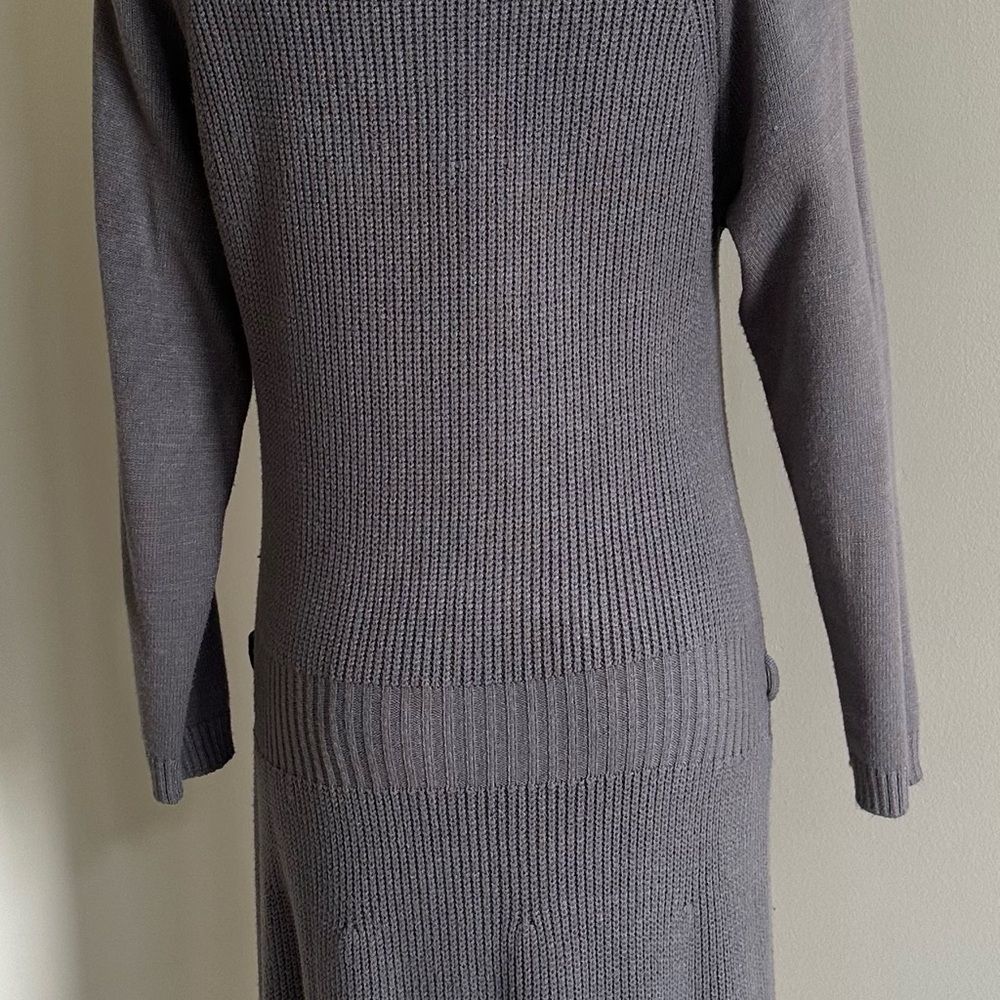 The Limited Gray Sweater Dress- Medium - Picture 7 of 10